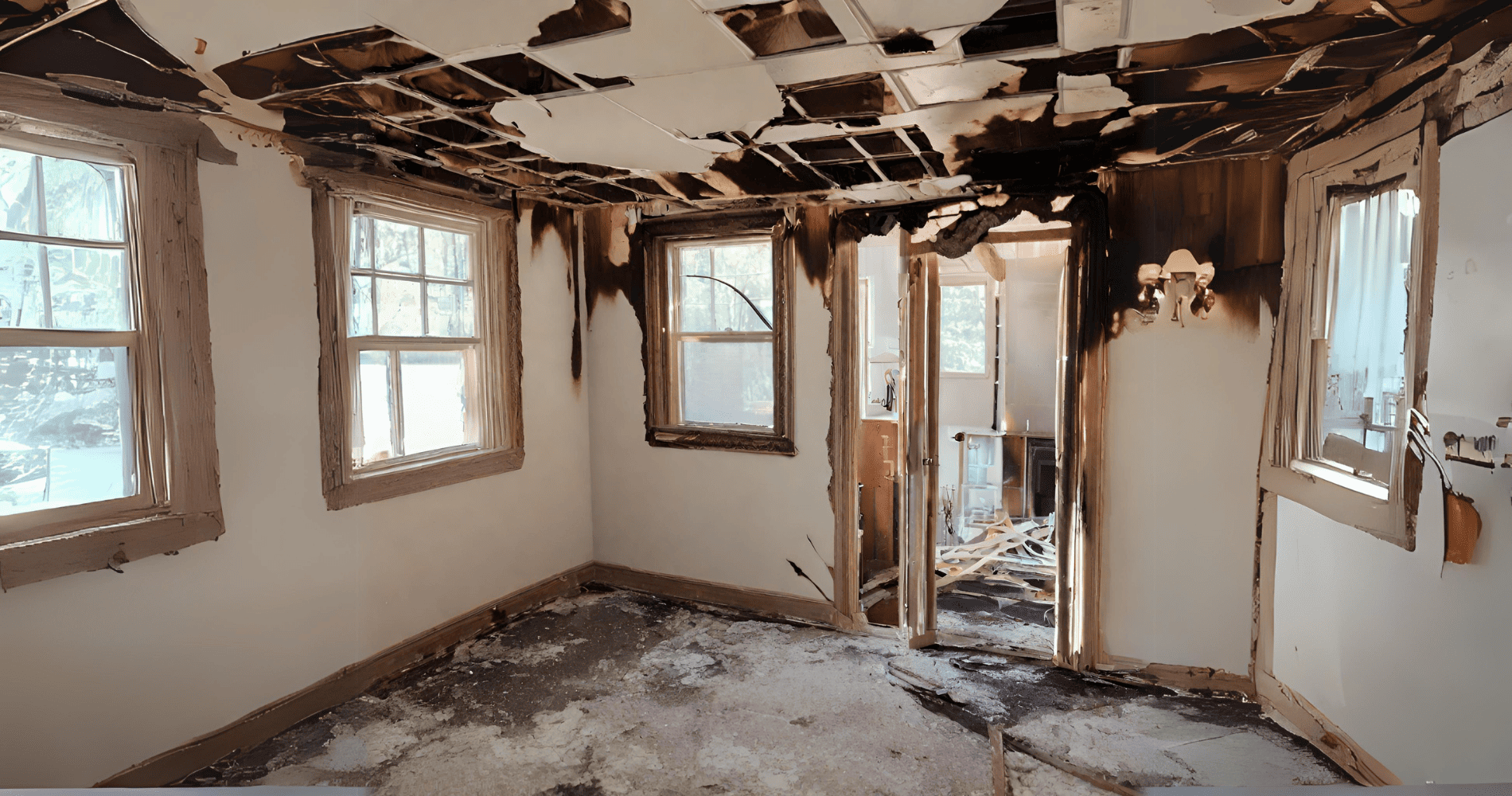 Fire & Smoke Damage Restoration crew working in Charleston, SC - Independent Restoration Services